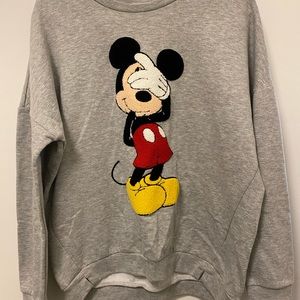 Disney Mickey Mouse Crew Neck Sweater
